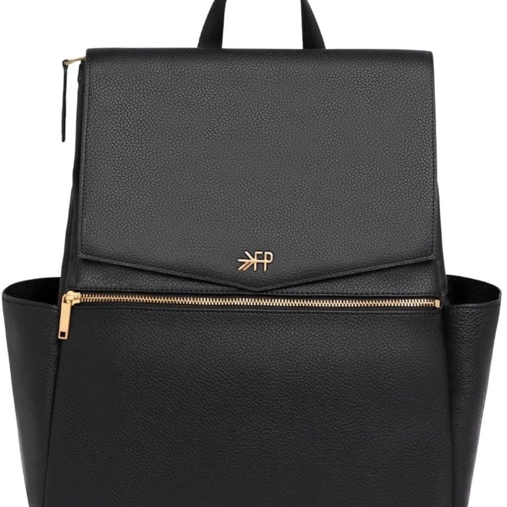Freshly Picked V2 Black Large Vegan Leather Backpack